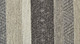 4' X 6' Gray Black And Taupe Wool Striped Hand Woven Area Rug