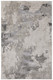 2' X 3' Ivory And Gray Abstract Stain Resistant Area Rug