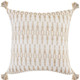 20" Ivory Throw Pillow