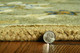 5' X 8' Gray Ivory And Brown Wool Floral Hand Tufted Area Rug