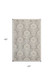2' X 4' Silver Moroccan Indoor Outdoor Area Rug