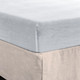 White Linen Twin Fitted Sheet