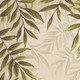 2' X 3' Beige Floral Handmade Indoor Outdoor Area Rug