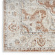 3' X 5' Gold Oriental Power Loom Washable Area Rug