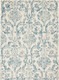 4' X 6' Cream Damask Power Loom Area Rug