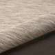 4' X 6' Beige Power Loom Area Rug