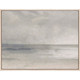 Pastel Seascape II White Floater Frame Print Wall Art