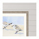 Sandpipers I Silver Framed Print Wall Art