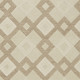 2' X 4' Ivory And Brown Wool Geometric Hand Tufted Area Rug