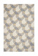 2' X 4' Ivory Gray And Cream Wool Geometric Hand Tufted Area Rug
