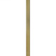 62" Brass Tray Table Floor Lamp With White Square Shade