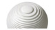 12" White Sandstone Garden Stone