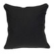 20" Blue and White Geometric Cotton Throw Pillow