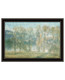 Peaceful Tree Line Black Framed Print Wall Art