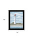 Cape May Light Black Framed Print Wall Art