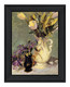 Tulips a Lavender Black Framed Print Wall Art