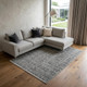 7' X 10' Beige Abstract Area Rug