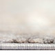 8' Ivory Charcoal And Brick Red Oriental Runner Rug