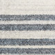 8' X 10' Blue And Ivory Geometric Washable Area Rug