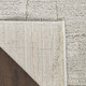 8' Beige And Gray Abstract Runner Rug