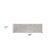 8' Ivory Heather Indoor Shag Runner Rug