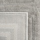 5' X 7' Gray Geometric Area Rug