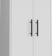 71" White Tall Pantry Cabinet
