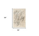 3' X 5' Gray And Ivory Abstract Distressed Area Rug