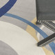 8' X 10' Gray and Ivory Geometric Power Loom Area Rug