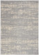 6' X 9' Gray And Beige Abstract Indoor Outdoor Area Rug