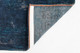 3' X 5' Blue and Gray Medallion Non Skid Area Rug