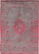 6' X 8' Gray and Pink Medallion Non Skid Area Rug
