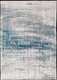 6' X 8' Blue and Gray Abstract Non Skid Area Rug