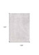 9' X 13' White Abstract Non Skid Area Rug