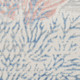 5' X 7' Blue Blush And Gray Seashell and Coral Area Rug