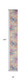 20' Ivory Blue And Yellow Abstract Runner Rug
