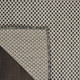 6' Ivory And Charcoal Square Geometric Indoor Outdoor Area Rug
