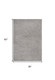 3' X 5' Gray Shag Distressed Area Rug