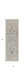 8' Gray Ivory And Yellow Floral Distressed Runner Rug