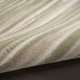 2' X 4' Ivory Green and Gray Striped Area Rug