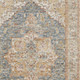4' X 6' Ivory And Blue Oriental Distressed Area Rug