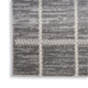 4' X 6' Ivory And Gray Geometric Area Rug
