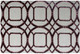 5' X 8' Silver Abstract Geometric Hand Tufted Non Skid Area Rug