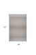 8' X 11' Gray and Beige Moroccan Distressed Area Rug
