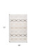 4' X 6' Cream and Beige Abstract Distressed Area Rug