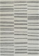 7' X 10' Cream and Black Abstract Distressed Area Rug