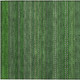 2' X 3' Fern Green Striped Washable Non Skid Indoor Outdoor Area Rug