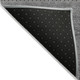 5' X 8' Gray Striped Washable Non Skid Indoor Outdoor Area Rug