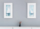 15" X 27" White Frame Soft Sail (Set Of 2)