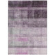 8' X 10' Purple Ombre Washable Non Skid Indoor Outdoor Area Rug